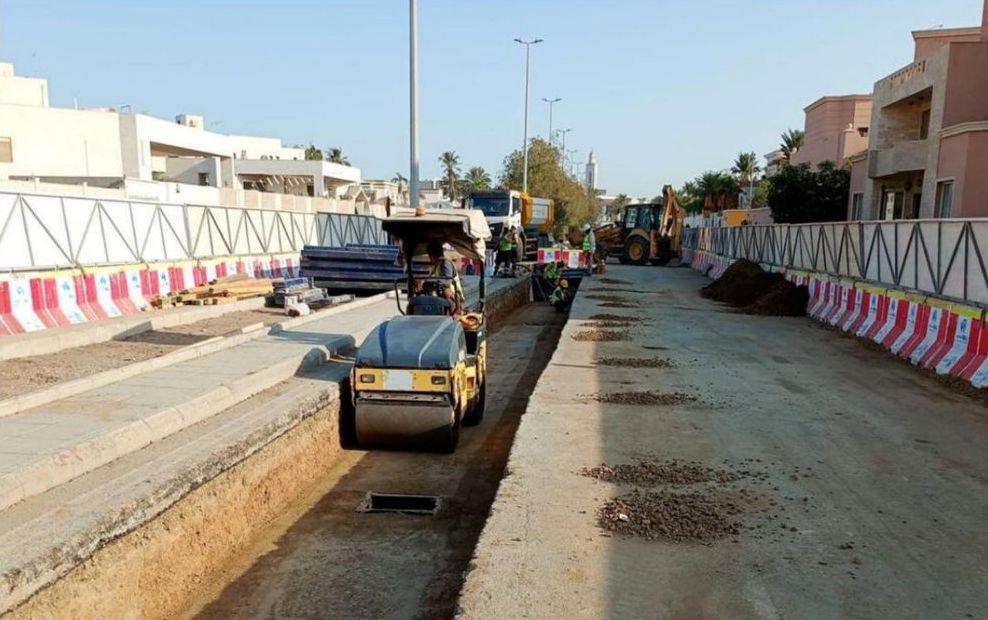 Al-Rawdah road and drainage works